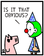 HER! (Girl vs Pig) #43 — her circus! — panel 4