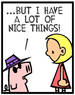 HER! (Girl vs Pig) #48 — her debt! — panel 4