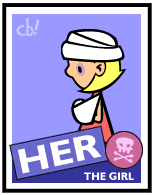 HER! (Girl vs Pig) #52 - her collectables! - panel 1