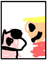 HER! (Girl vs Pig) #54 — her billy! — panel 2