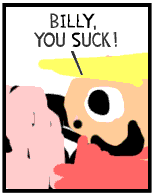 HER! (Girl vs Pig) #54 — her billy! — panel 4