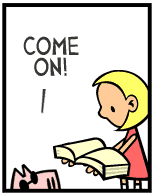 HER! (Girl vs Pig) #57 — her phonebook! — panel 2