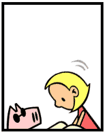HER! (Girl vs Pig) #57 — her phonebook! — panel 3