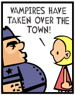 HER! (Girl vs Pig) #71 — her sheriff! — panel 2