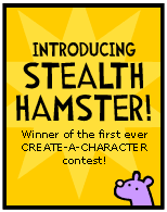 HER! (Girl vs Pig) #75 — her first contest! — panel 3