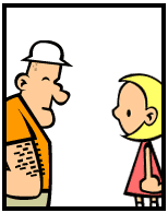 HER! (Girl vs Pig) #79 — her mugging! — panel 1