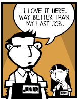 HER! (Girl vs Pig) #81 — her audrey! — panel 2