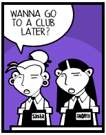 HER! (Girl vs Pig) #82 — her store! — panel 2