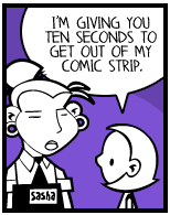 HER! (Girl vs Pig) #83 — her reputation! — panel 1