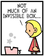 HER! (Girl vs Pig) #87 — her mime! — panel 4